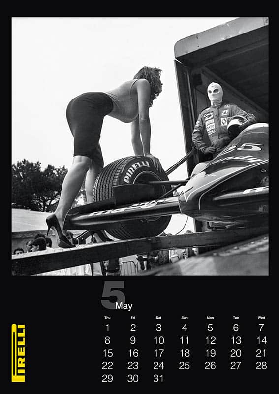 Pirelli THE CAL 1986 by Helmut Newton