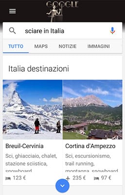 Google Destinations