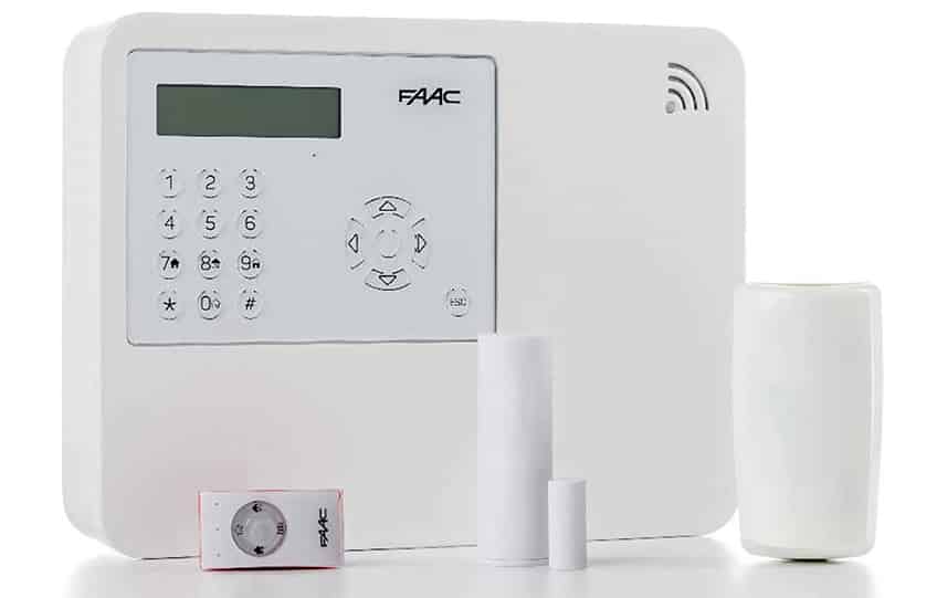 Sistemi di allarme wireless Home Lock di FAAC