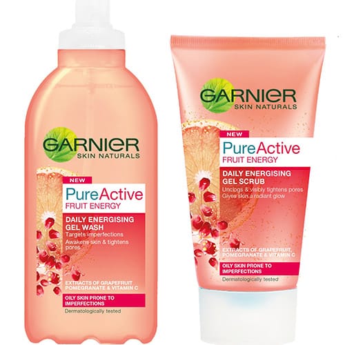 Garnier Pure Active FRUIT ENERGY, guerra alle pelli grasse!