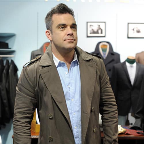 Robbie Williams in esclusiva da COIN