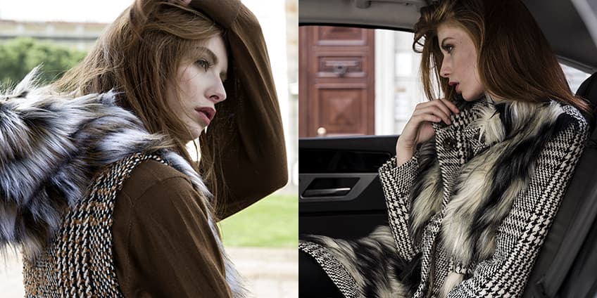 LAKFILD e il nuovo trend dell'eco-pelliccia negli abiti femminili